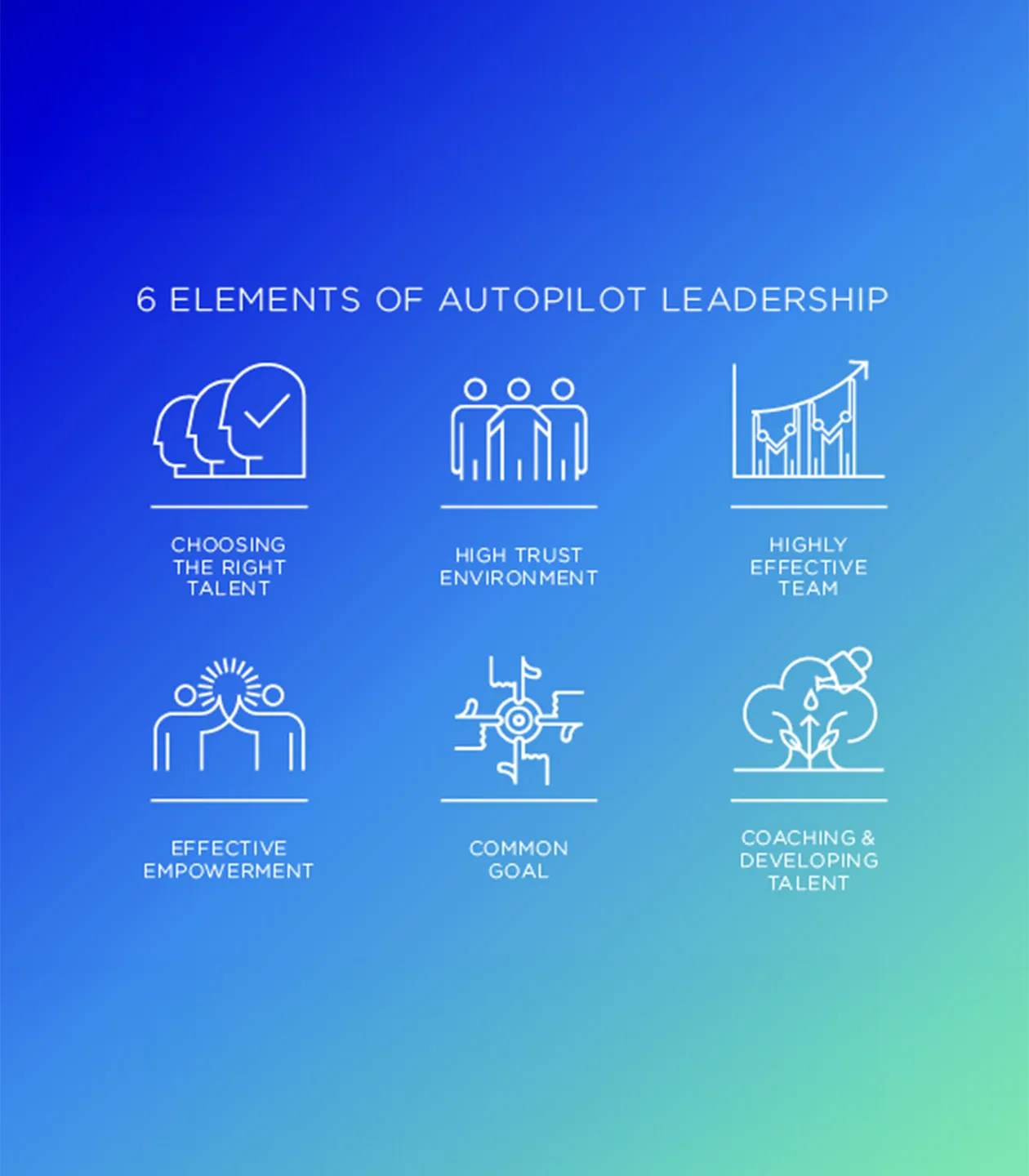 6 Elements icon design
